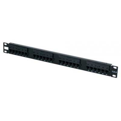 Phasak - Panel de parcheo 19" CAt.6 UTP RJ45 LSA en Huesoi